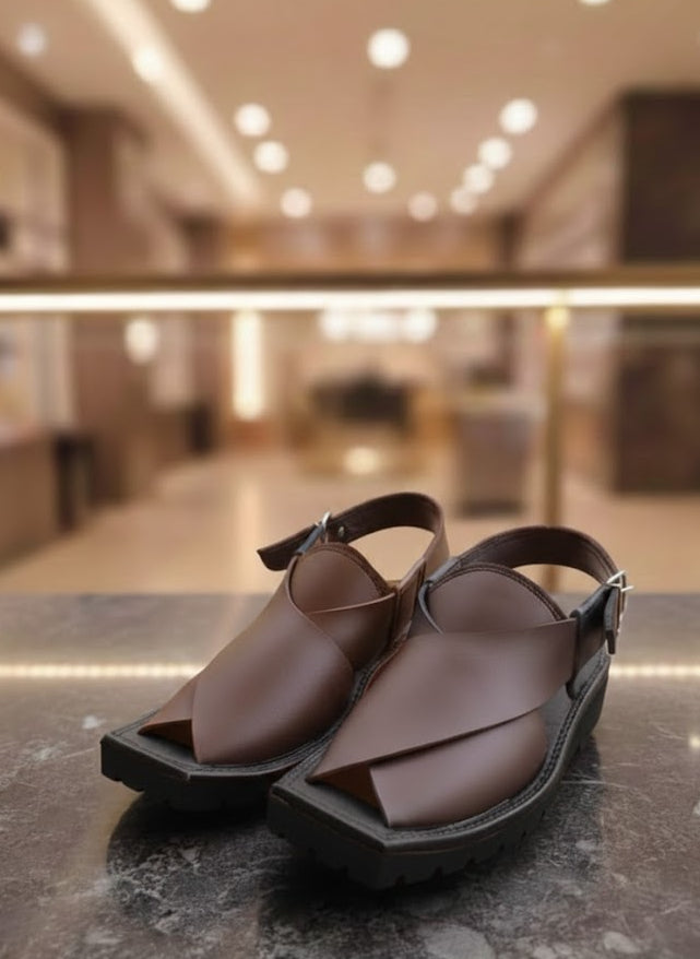 Brown Peshawari Sandal