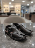 Heritage Black Peshawari Sandal