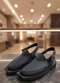 Classic Black Peshawari Sandal